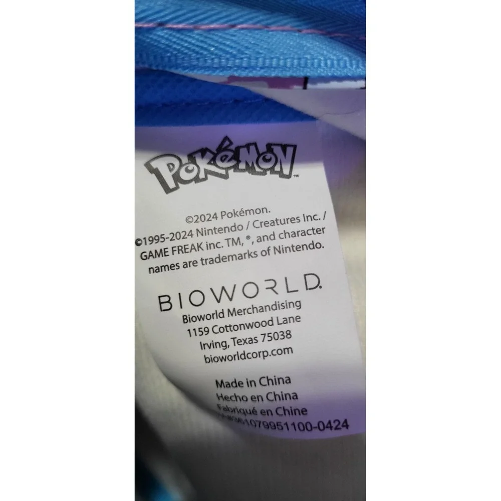 Bioworld Pokemon Pink Mini Multi Pokémon  Backpack Pikachu